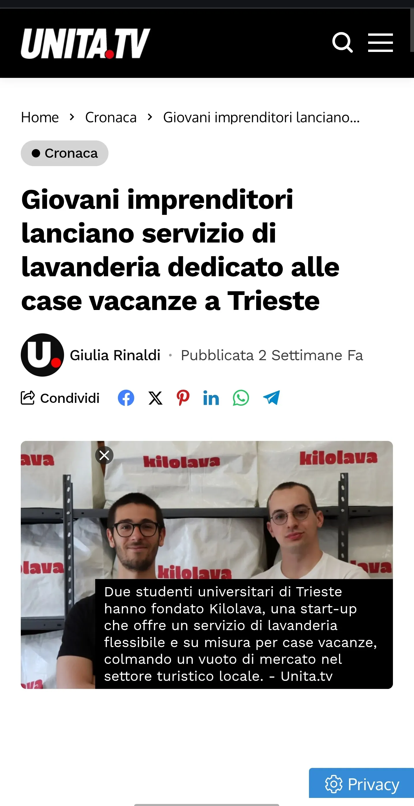 Articolo giornale 5